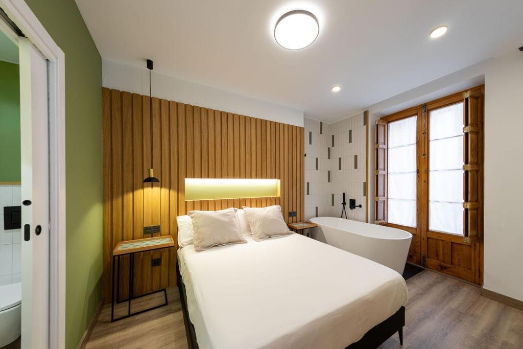 Precioso Loft Con Banera De Isla Leilighet Alcoy Eksteriør bilde